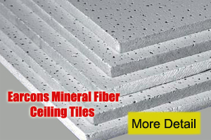 Earcons Mineral Fiber Ceiling Tiles