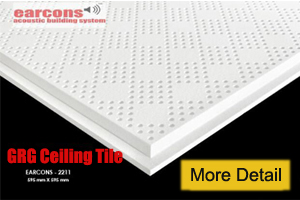 Earcons GRG Ceiling Tiles